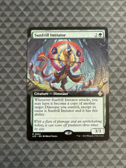 MTG Sunfrill Imitator #0062 Ext. R Commander: The Lost Caverns of Ixalan (LCC) - Image 1