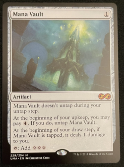 Mana Vault MTG Ultimate Masters - Pack Fresh NM - Image 1