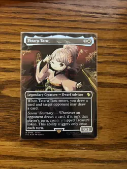 Tataru Taru (Borderless) (Chocobo Track Foil) Commander: Final Fantasy Foil - Image 1