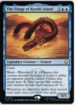MTG - The Unagi of Kyoshi Island #77 - Normal - TLA Avatar: The Last Airbender - Image 1