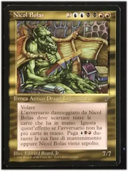 MTG Nicol Bolas - Italian Legends - NM - Image 1