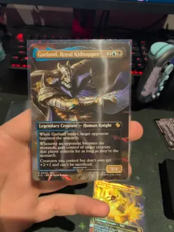 Garland, Royal Kidnapper Borderless Foil R0442 Final Fantasy MTG NM - Image 1