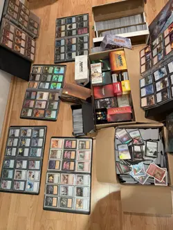 Alte Magic The Gathering Sammlung- Sehr Gross Guter Zustand - Image 1