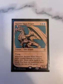 Ancient Silver Dragon (Showcase) Commander Legends: Battle for Baldur's Gate... - Image 1