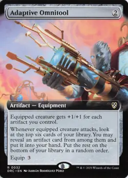 Adaptive Omnitool #32, Commander: Aetherdrift (DRC), Extended Art, Regular - Image 1