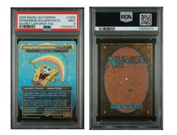 SpongeBob SquarePants - (Rainbow Foil) Secret Lair Drop Foil PSA 9 - Image 1