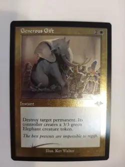 Generous Gift (Retro Frame) (Foil Etched) Modern Horizons Foil - Image 1