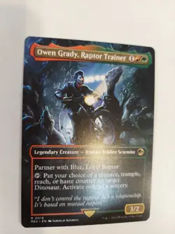 Owen Grady, Raptor Trainer (Borderless) Universes Beyond: Jurassic Pikachu World - Image 1