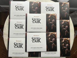MTG Secret Lair Artist Series: Kieran Yanner Rainbow Foil Edition Sealed In Hand - Image 1
