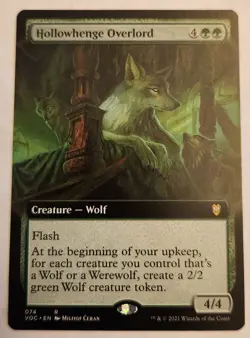 Hollowhenge Overlord (Extended Art) Commander: Innistrad: Crimson Vow Regular - Image 1