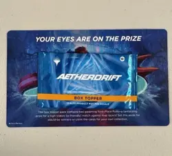 MTG Magic The Gathering - Aetherdrift - Box Topper Sealed Pack - Image 1