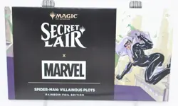 MTG Secret Lair x Marvel's Spider-Man Villainous Plots Rainbow Foil Edition - Image 1