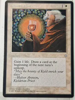 Blessed Wine - Ice Age - Magic the Gathering MTG Nice! - Image 1