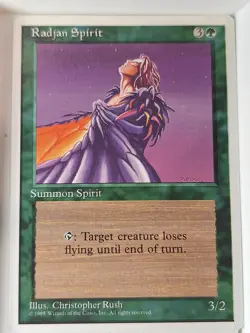 Radjan Spirit - 4th Edition Core Set - Magic the Gathering MTG Nice! - Image 1