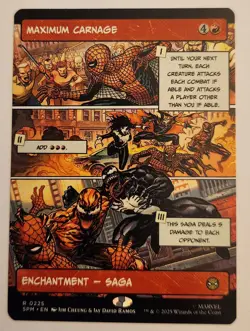 Maximum Carnage (Borderless) Marvel's Spider-Man Regular - Image 1