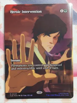 WOTC Avatar: The Last Airbender: Etern Heroic Intervention (Borderless) Foil - Image 1