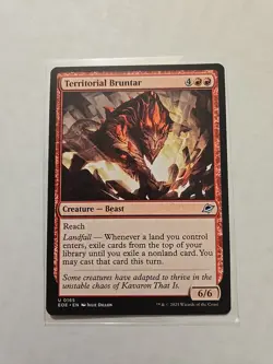 Territorial Bruntar - Edge of Eternities - NM - MTG Magic - Uncommon - Creature - Image 1