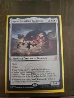 APPA, STEADFAST GUARDIAN Mythic Rare Avatar: The Last Airbender Near Mint MTG - Image 1