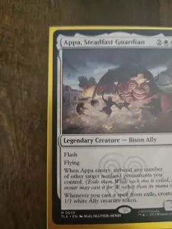 APPA, STEADFAST GUARDIAN Mythic Rare Avatar: The Last Airbender Near Mint MTG - Image 2