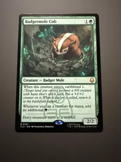 Magic The Gathering - Avatar: The Last Airbender-Badgermole Cub Mythic - Image 1