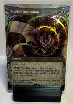 Starfall Invocation (Showcase) Bloomburrow Foil MTG - Image 1