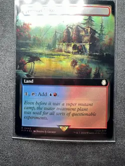 Magic: The Gathering Ferrous Lake Extended Art 440 Rare Foil Fallout - Image 4