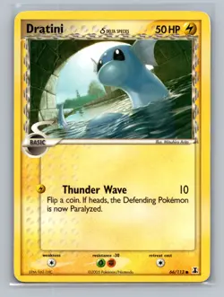Pokemon TCG Dratini - 066/113 (Delta Species) 66/113 Delta Species Normal MP - Image 1