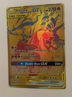 Reshiram & Charizard GX SM247 SM Promos 2021 Pokemon Promo NM - Image 3