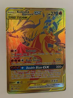 Reshiram & Charizard GX SM247 SM Promos 2021 Pokemon Promo NM - Image 4