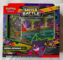 Mega Battle Deck - Mega Gengar ex (Includes Haunter 027 Promo) Pokemon TCG NEW - Image 1