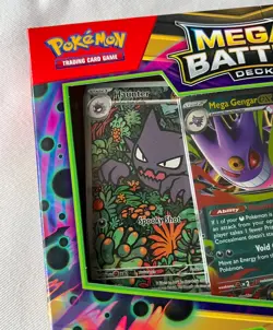 Mega Battle Deck - Mega Gengar ex (Includes Haunter 027 Promo) Pokemon TCG NEW - Image 2
