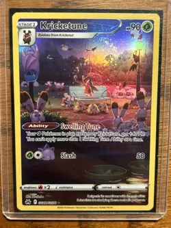 Kricketune GG02/GG70 Crown Zenith Galarian Gallery Pokemon TCG NM - Image 1