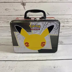 Pokemon Celebrations Collectors Lunchbox Empty 25th Anniversary - Image 1