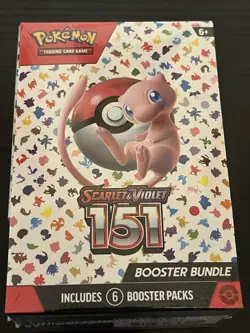 Pokemon TCG Scarlet and Violet 151 Booster Bundle SEALED - Image 1