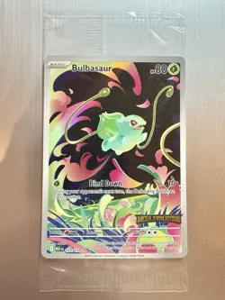 Bulbasaur 133/132 - Pokemon TCG: Mega Evolution - Illustration Rare - Stamped - Image 1