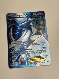 Lugia EX 134/135 Black and White Plasma Storm Full Art Pokemon TCG HP DMG - Image 1