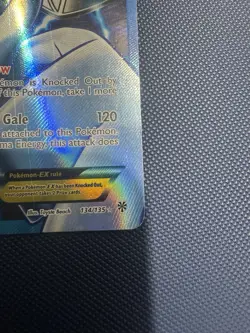 Lugia EX 134/135 Black and White Plasma Storm Full Art Pokemon TCG HP DMG - Image 5