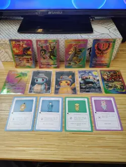 Felt Hat Pikachu Dragonite Umbreon Moltres Venusaur Pokemon Pokederp Fan Art Lot - Image 1