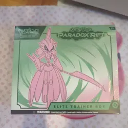 Pokemon S&V Paradox Rift Iron Valiant Elite Trainer Box ETB Sealed - Image 1