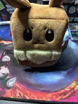 Eevee Plush Deck Box From Pokemon Prismatic Evolutions Super Premium Collection - Image 1
