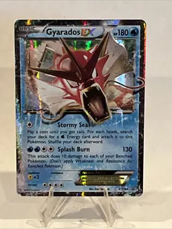 Pokemon TCG Gyarados EX XY106 Holo Rare Black Star Promos - Image 1