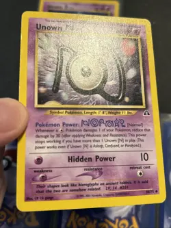 Pokemon Unown Neo Discovery Lot of 5 - Image 5
