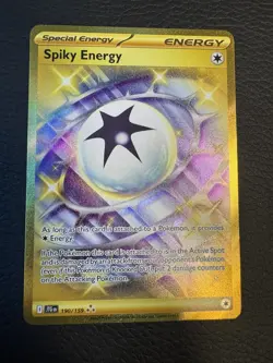 Pokemon Spiky Energy Secret Rare 190/159 Journey Together NM - Image 1