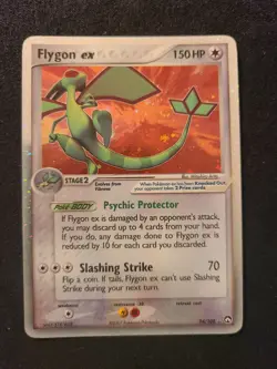 Pokemon Flygon EX 94/108 EX Power Keepers Holo Swirl Near Mint - Image 1