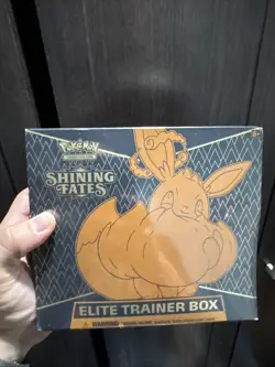 Pokemon TCG Shining Fates Elite Trainer Box Factory Sealed 820650808173 - Image 1