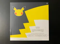 Pokemon Center PC TCG Celebrations ETB Elite Trainer Factory Sealed Box 820650829147 - Image 1