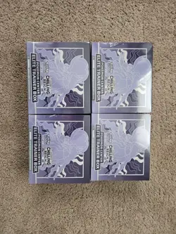 Lot Of 4 Pokemon Center Exclusive Chilling Reign ETB New Sealed Sword Shield - Image 1