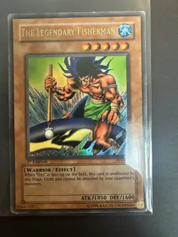 Yugioh The Legendary Fisherman PSV-076 1st Ed Ultra Rare Pharaohs Servant HP - Image 1
