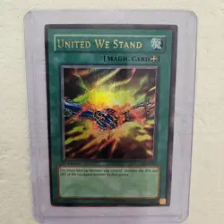 Yugioh! United We Stand LON-049 Ultra Rare 1st Edition original played - Image 3