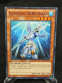 Yu-Gi-Oh! Elemental HERO Ocean SDHS-EN002 C MP - Image 1